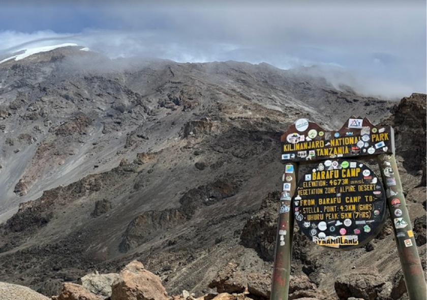 8 days kilimanjaro hike machame route